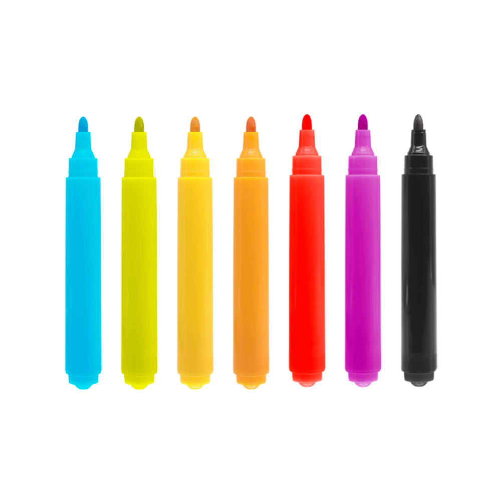 [Пример]Набор цветных фломастеров