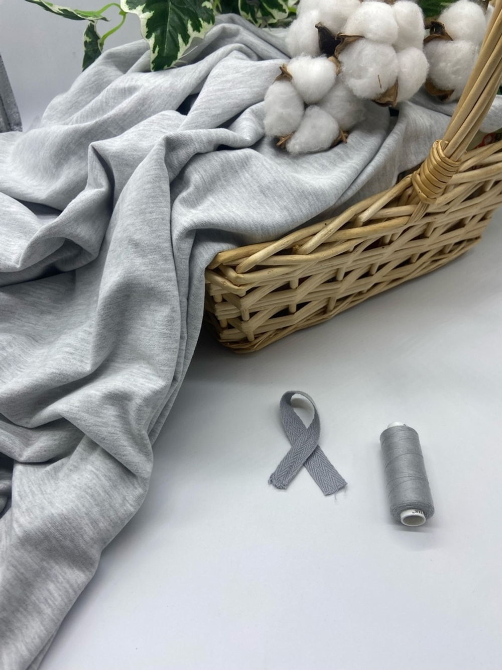 Серый меланж