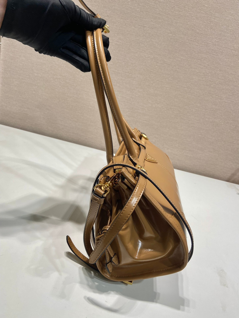 Prada Medium Leather Handbag 32 cm