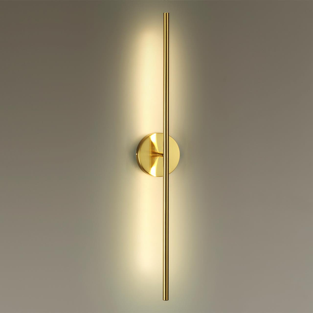 4324/12WL HIGHTECH ODL22 313 металл/золото Настенный светильник поворотный 360° IP20 LED 12W 680Лм 3000K FUERTE