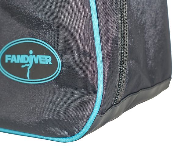 Рюкзак FanDiver черный/бирюзовый