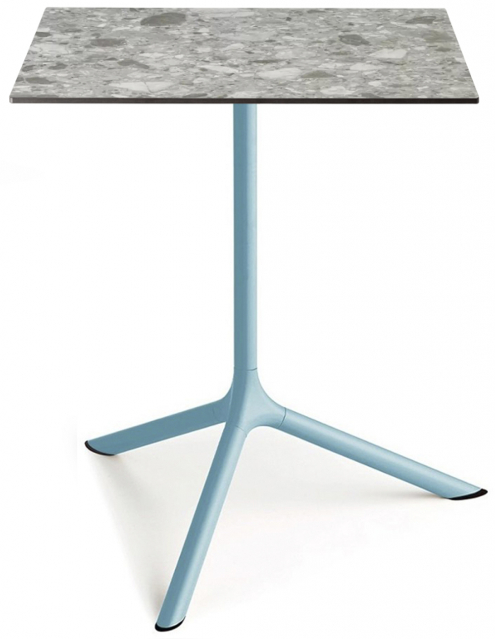 Стол ламинированный обеденный складной Scab Design Tripe Maxi Folding, голубой, зернистый