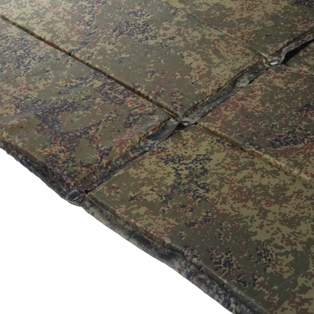 Коврик туристический складной тканевый кнопки 1800*700*15 цифра