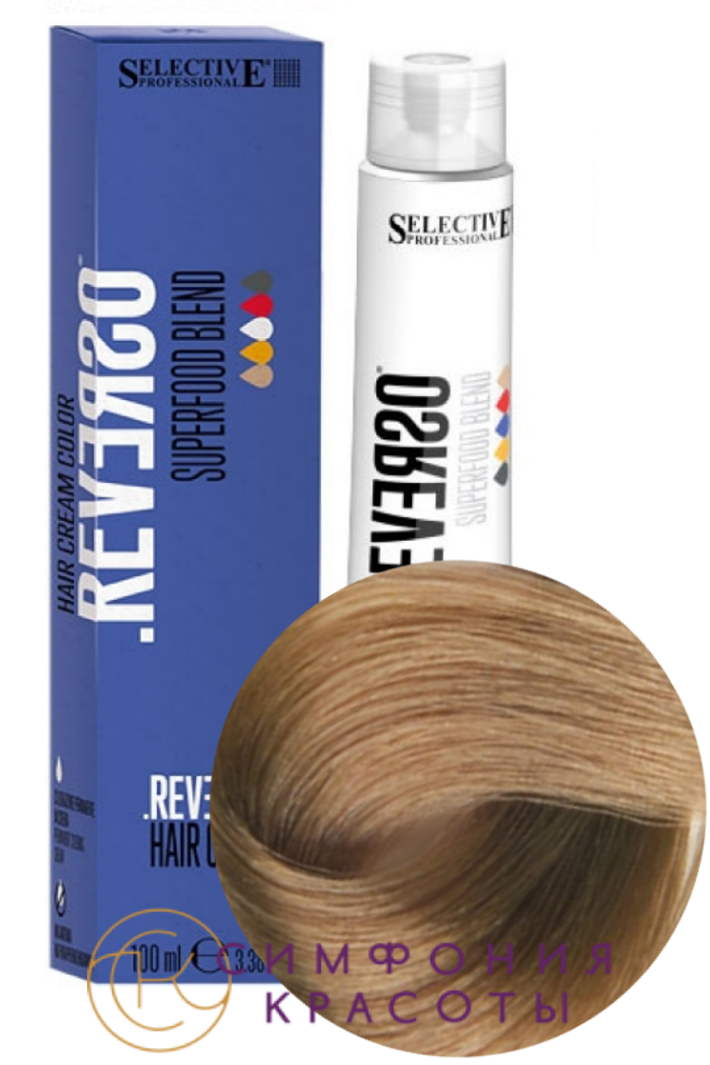 8.31 "Reverso Hair Color" Светлый блонд "Имбирь"100мл