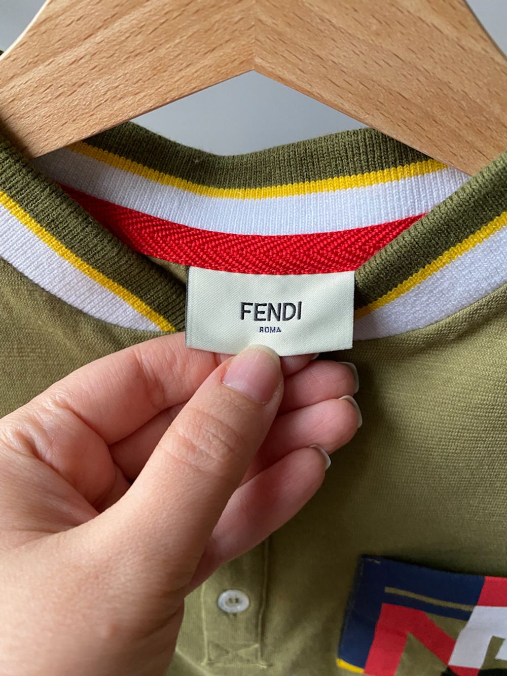 Хлопковое поло Fendi, 122