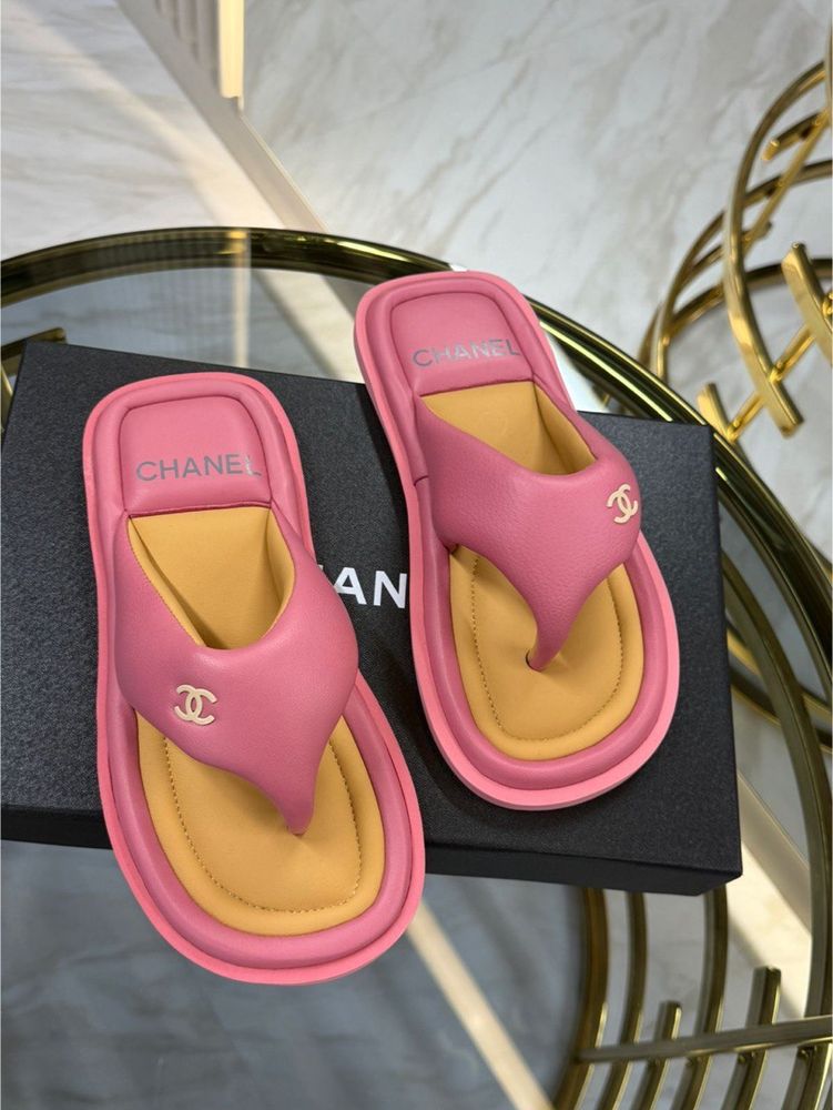 Шлепанцы CHANEL