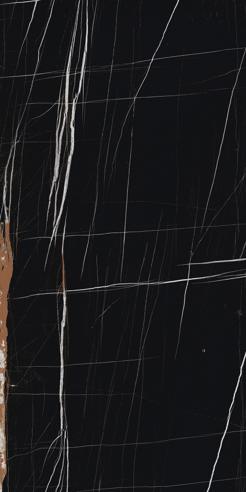 K-1004/MR/600x1200x10 Керамогранит Kerranova Marble Trend Nero Dorato 120x60 Матовый 10мм