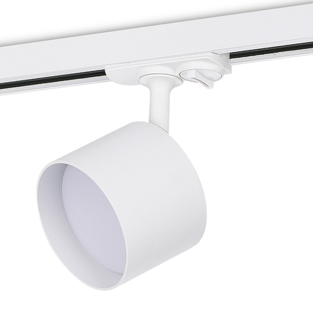 Donel, св-к трековый, цвет БЕЛЫЙ, D80хH120мм, под лампу GX53, IP20, серия: DN02