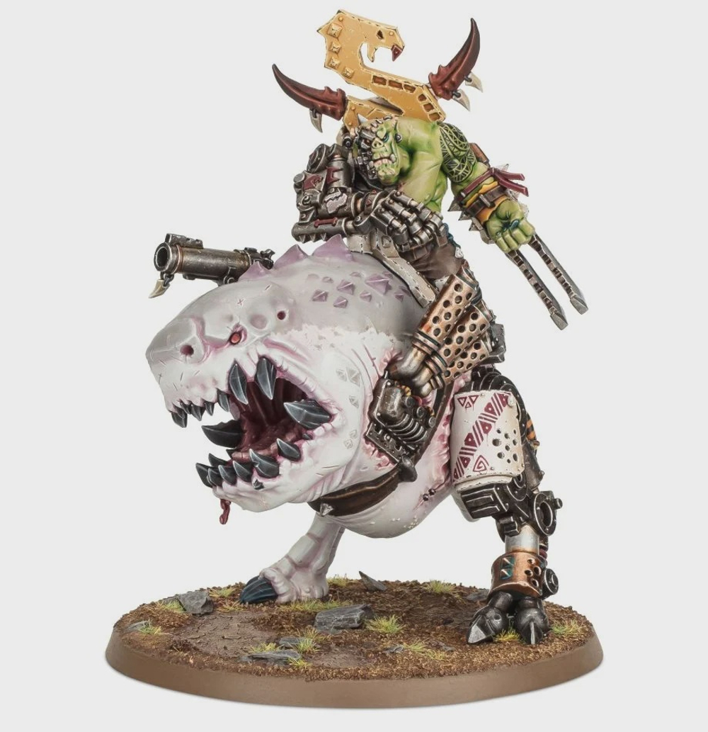 Mozrog Skragbad-Beastboss on Squigosaur