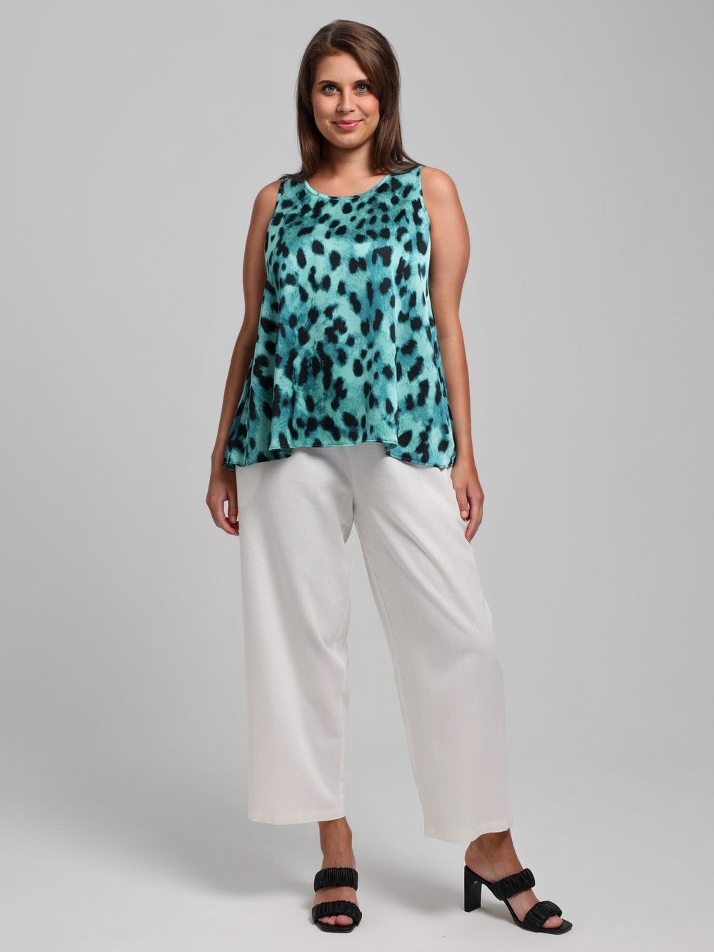 Блузка (топ) Найт-3 Виотекс ЗЕЛЁНЫЙ