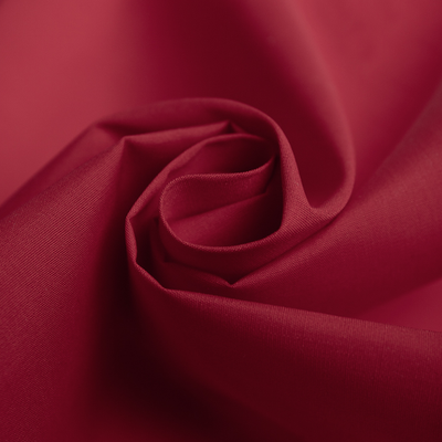 Ткань рубашечная 120 гр/м2, 150 см, красный