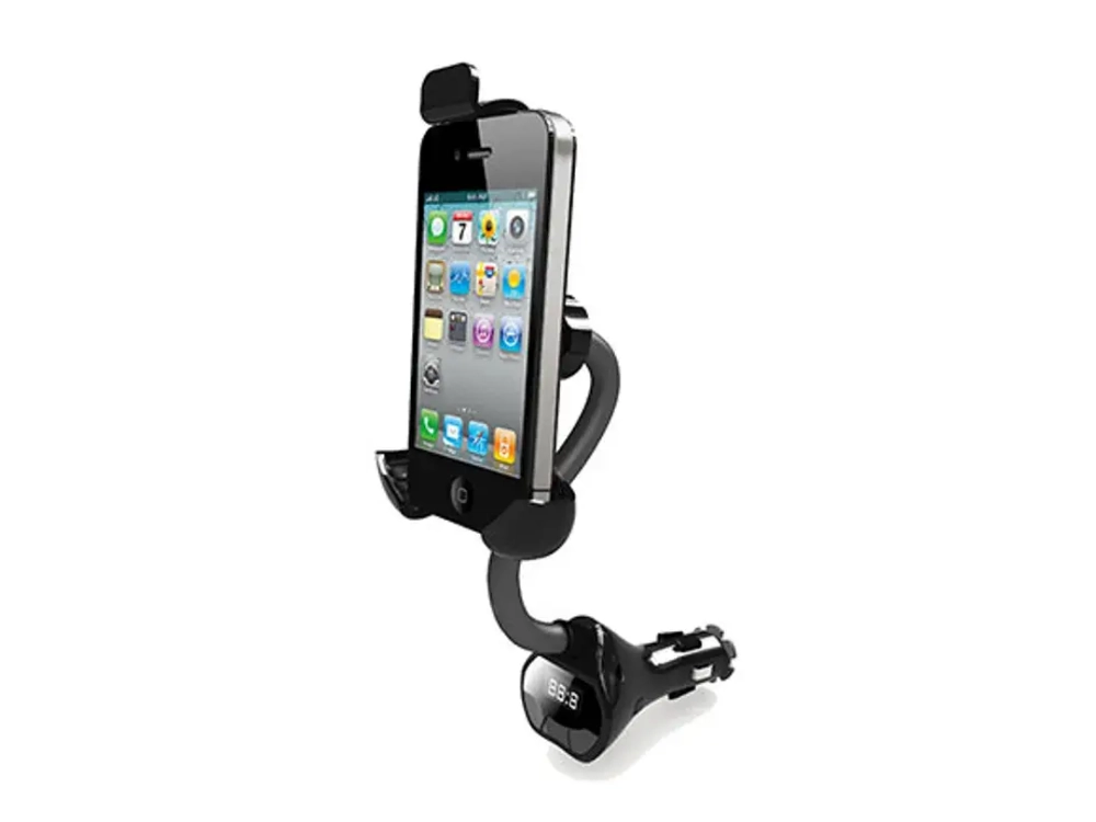 Держатель телефона JNC27 с FM-модулятором/зарядкой/handfree KING JNC27