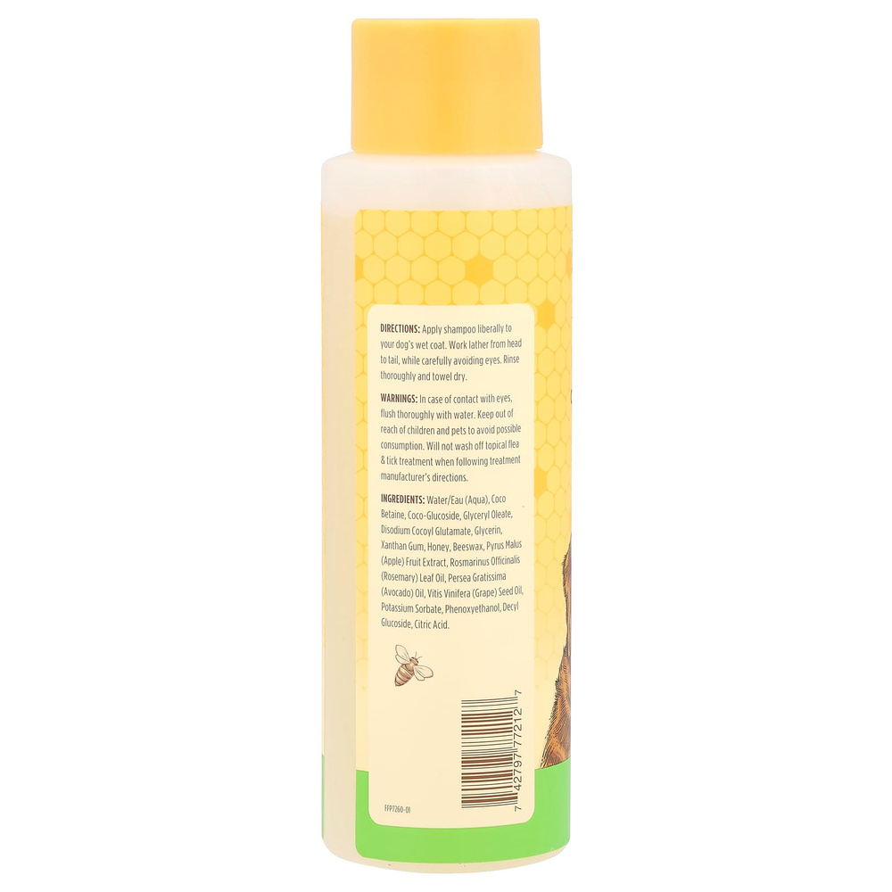 Burt's Bees, Дезодорирующий шампунь для собак с яблоком и розмарином, 473 мл (16 жидк. унц.)