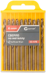 Сверло по металлу Cutop EXPERT, 4х75 мм (10 шт) 53-478