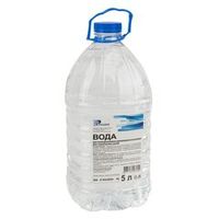 Вода дистиллированная 5 л Русойл