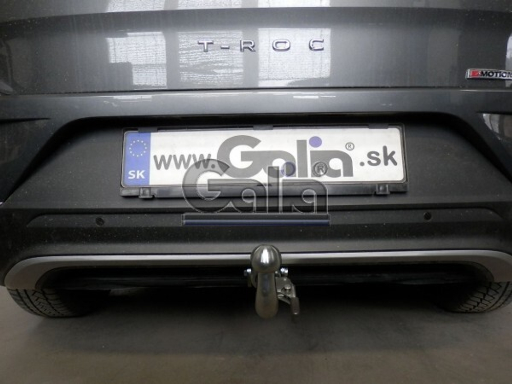 Фаркоп оцинкованный Galia S105C для Skoda Octavia седан/универсал 2013-(паспорт и сертификат в комплекте)(без электрики)