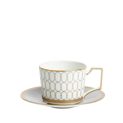 Wedgwood Чайная чашка Renaissance Grey 250 мл с блюдцем