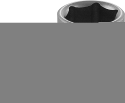 S04H21045 Головка торцевая 1/4"DR, 4.5 мм