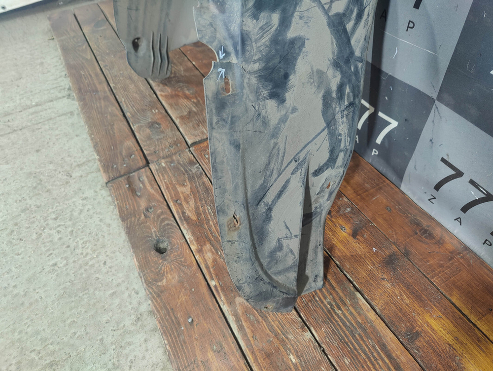 Подкрылок задний левый Skoda Fabia 2 07-14 Б/У Оригинал 5J6810971