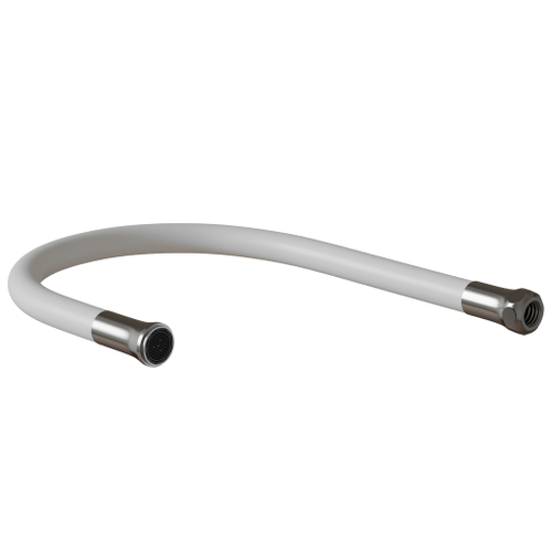 Излив для см кухня ГИБКИЙ белый (для смесителей MIXLINE MLSS36-09)