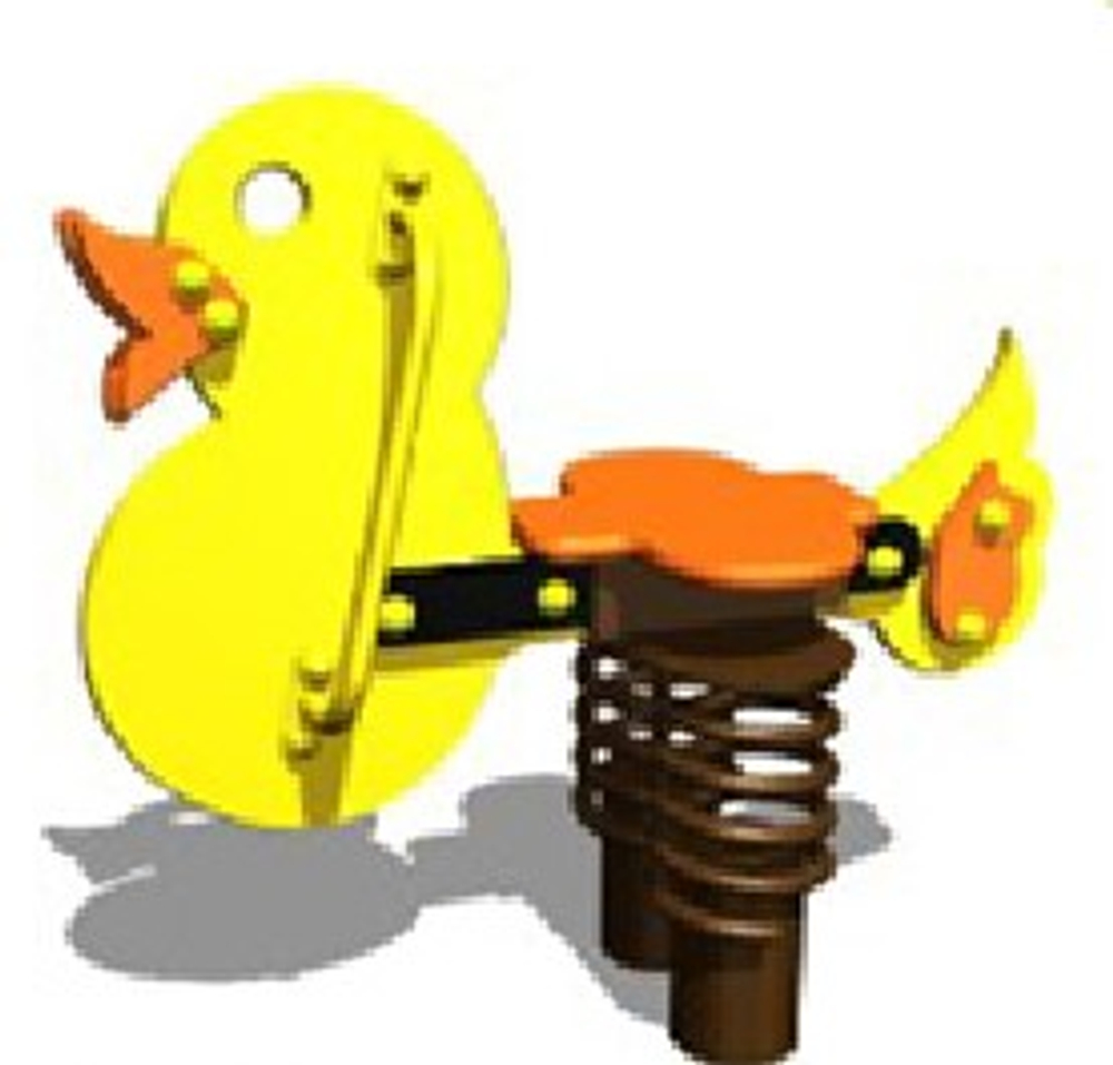 Качели на пружине «Утенок» КЧ040