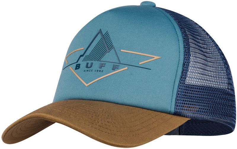 Кепка-бейсболка Buff Trucker Cap Brak Stone Blue Фото 1