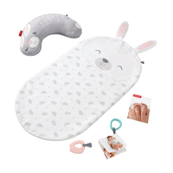 Fisher-Price - Bunny GJD32 коврик для массажа и пеленания для младенцев