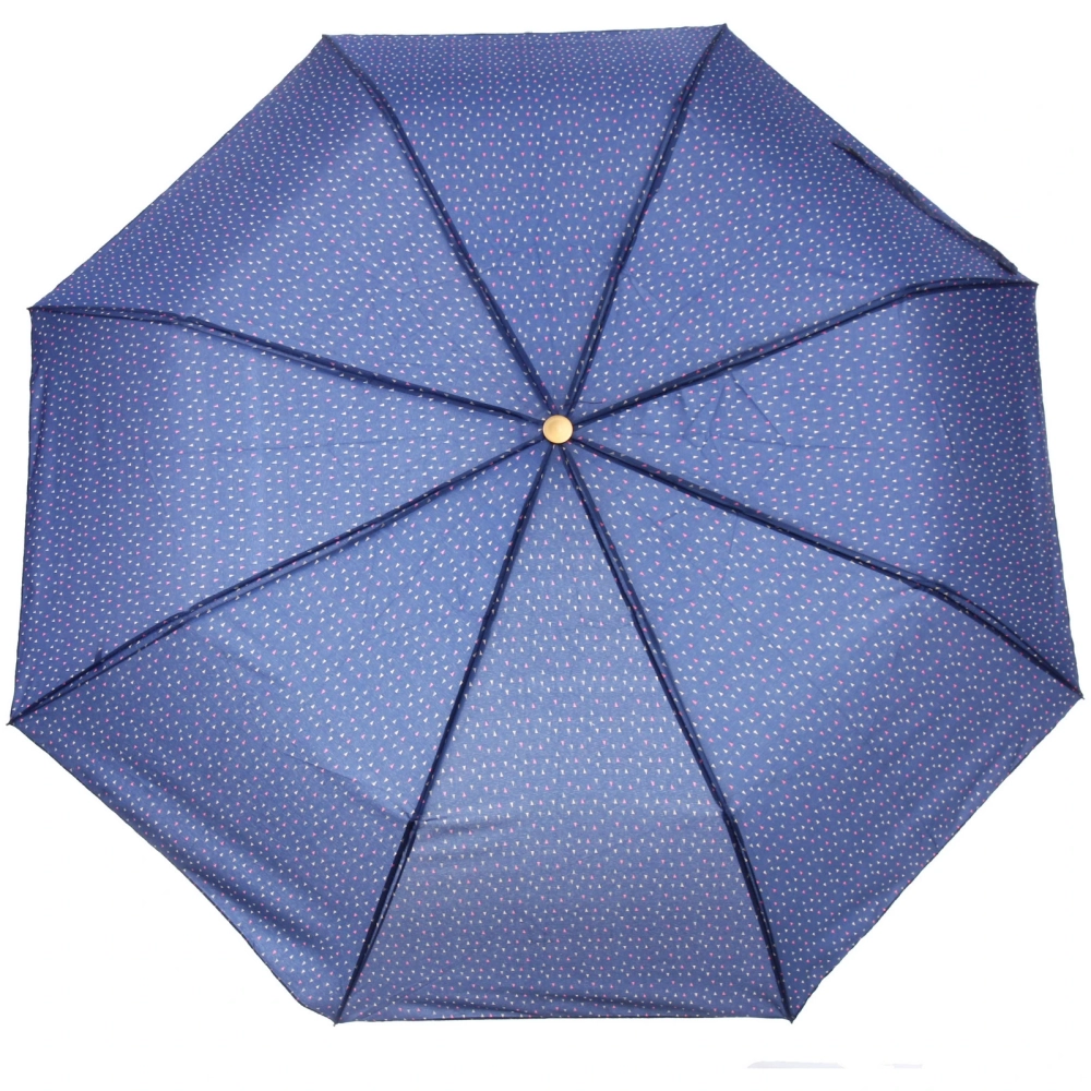 Зонт женский полуавтомат «Флора», цвет микс, 8 спиц, d-100см, длина в слож. виде 30см