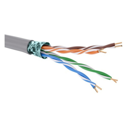 Кабель витая пара F/UTP 5e кат. 4 пары DKC RN5EFUK03GY