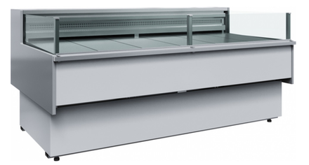 Холодильная витрина CARBOMA BAVARIA 2 GC110 SP 2,0-2 0011-9006 рыба на льду
