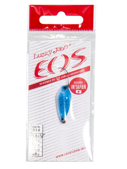 Блесна колеблющаяся Lucky John EOS длин.25мм/01.8г 014