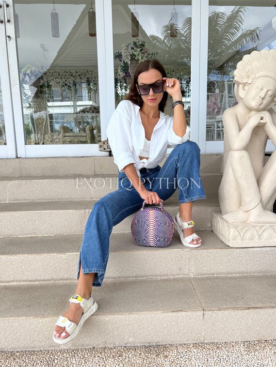 Сумка из кожи питона BG -355