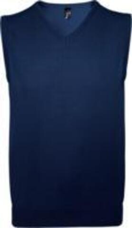 Жилет унисекс Gentlemen, темно-синий