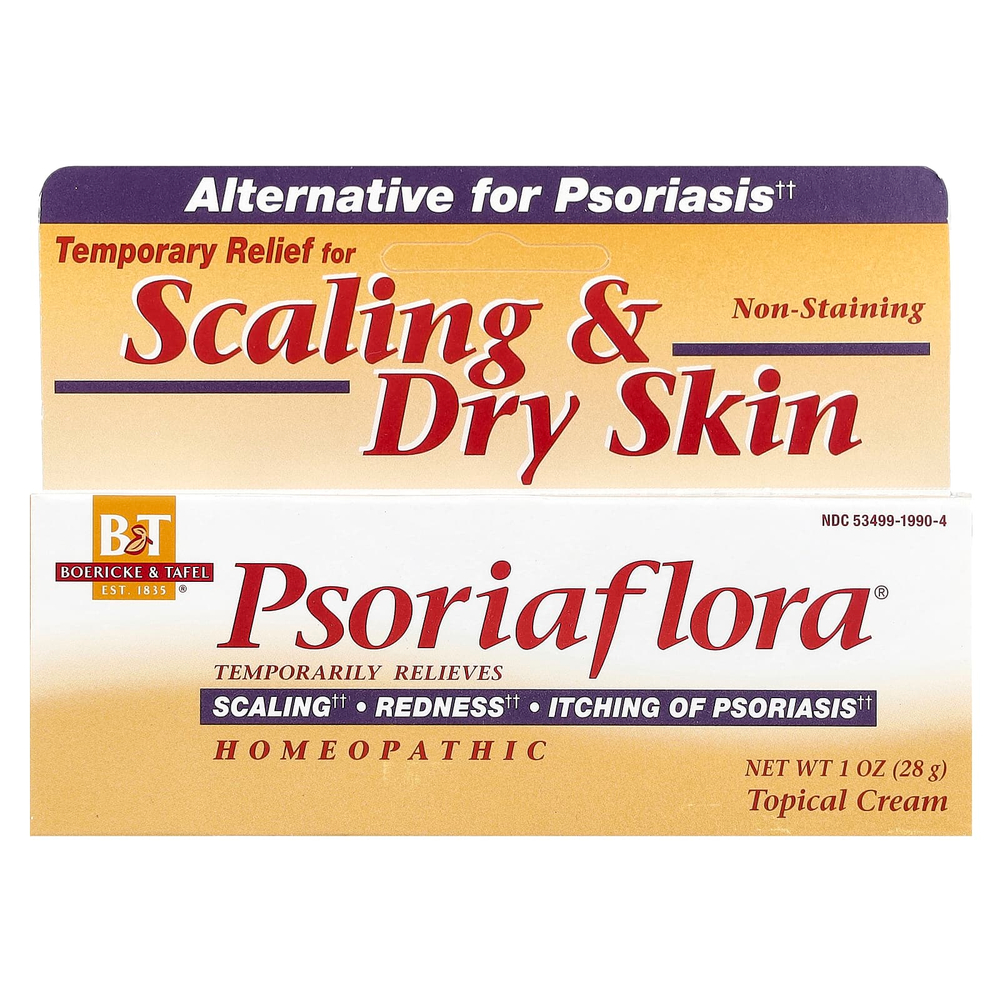 Boericke & Tafel, «Псориафлора», крем для локального применения, 1 унция