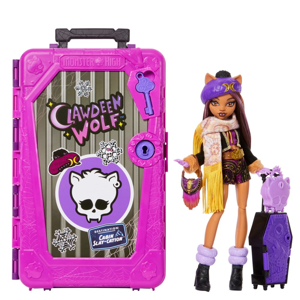 Mattel JMG65 — Кукла Monster High Клодин Вульф Страшные секреты Жуткие каникулы JMG65 — фото 3
