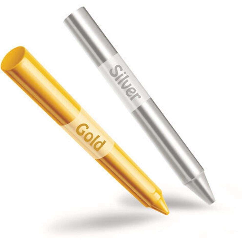 Восковые мелки ЛУЧ "Волшебная палитра", 18 цветов (16 цветов +1 золотой + 1 серебряный), 30С 1944-08