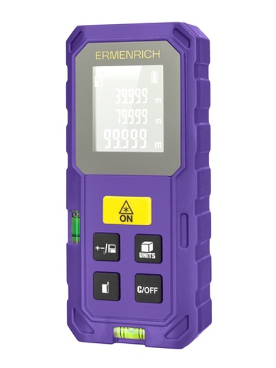 Лазерная рулетка Ermenrich Reel PLUS GS40 Фиолетовый