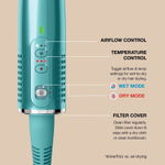 Фен-щетка Shark Glossi 2-in-1 Hot Tool and Air Glosser - Juniper