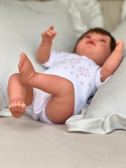 Кукла Реборн Marina and Pau 45cм Ane мягконабивная (M3033)