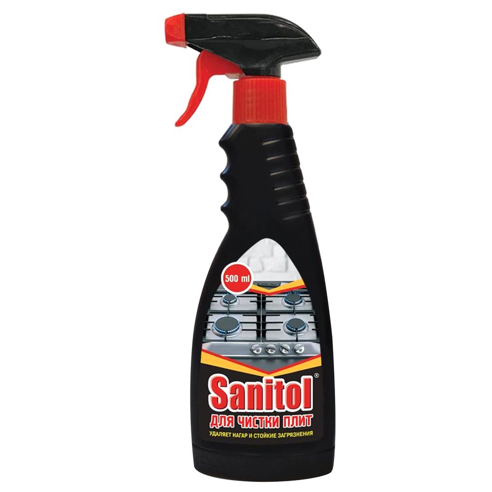 Sanitol для чистки плит 0,5 л распылитель