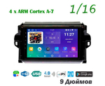 Topway TS7 1+16GB 8 ядер для Toyota Fortuner 2015-2018