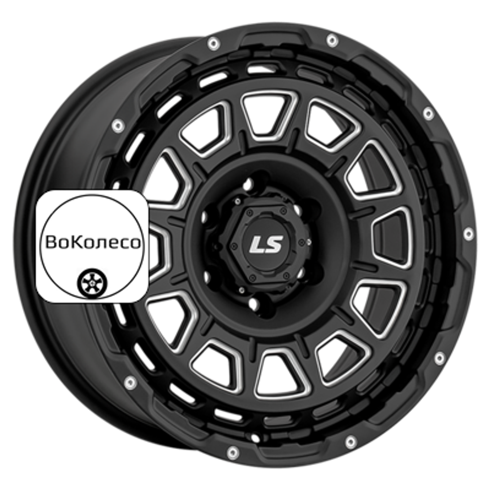 9x18/6x139,7 ET15 D106,1 1377 MB+SSF (конус, Колпак+лого) LS