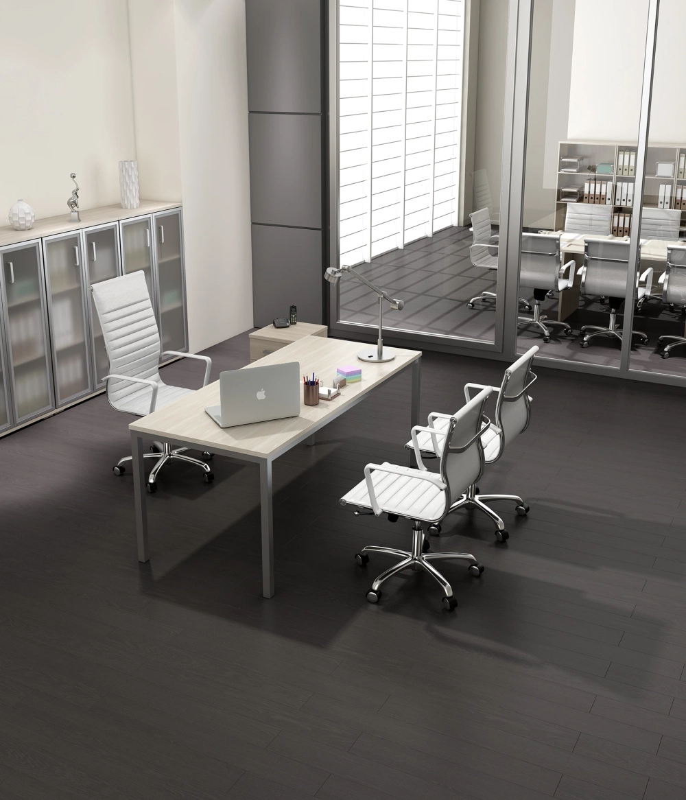 Шкаф узкий высокий для документов (задняя стенка ЛДСП) АВАНС (AVANCE)