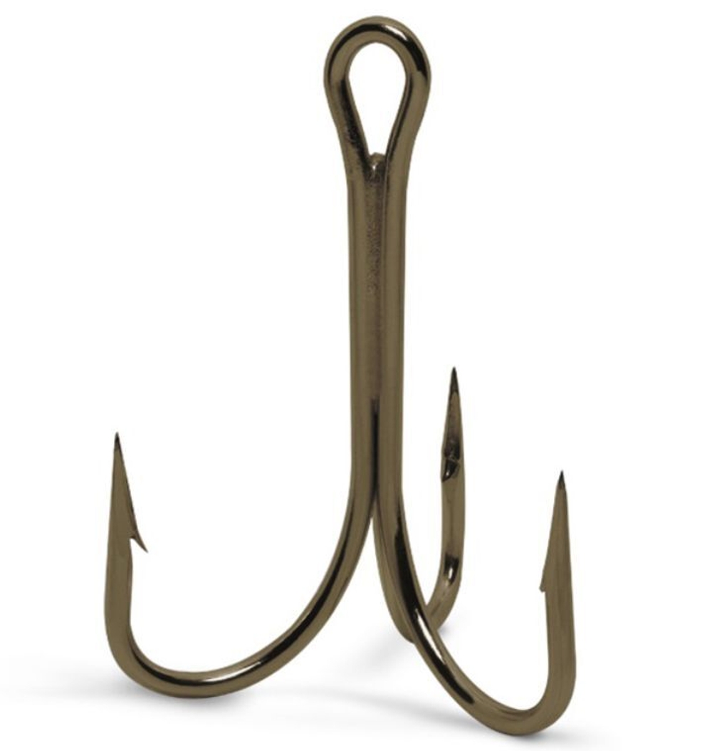 Крючки (тройник) VMC 9617 BZ (бронза) №3/0 (5 шт )