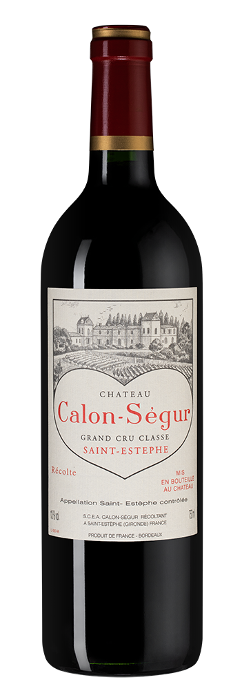 Вино выдержанное красное сухое &quot;Шато Калон Сегюр Гран Крю Классе Сент-Эстеф&quot; 2020 13,5% 0,75 л