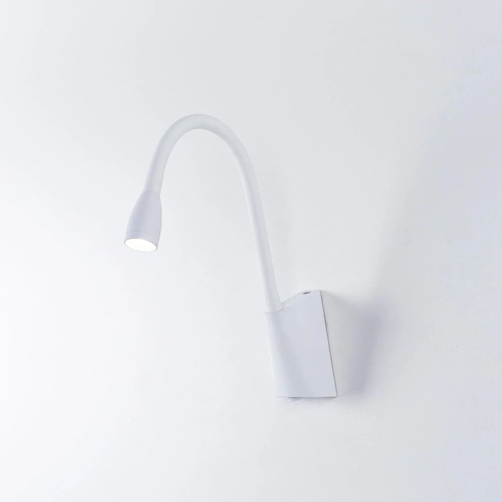 Citilux Декарт CL704340 LED Бра гибкое с выключателем Белое