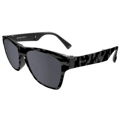 Спортивные очки HILX Unfold / Matt Camo Black / Black Lens
