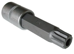 Головка-бита SPLINE 12-лучевая M16 с отверстием 1/2''(L-55мм) RockForce##Rock FORCE RF-34805516T