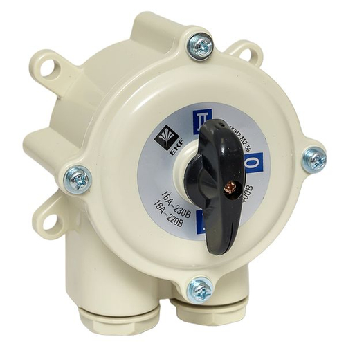 Пакетный переключатель ПП 3-16/Н2 М2 пл. IP56 EKF PROxima