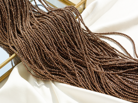 Нить бусин из гематита 2,3мм, огранка